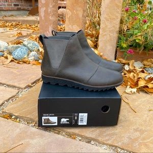 Sorel Harlow Chelsea Boot, Size 8, Color Quarry